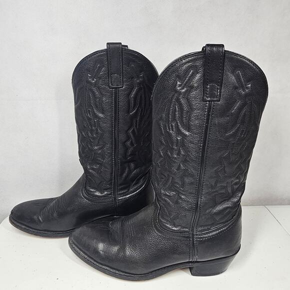 Laredo 6691 Men's Black Jacksonville Western Boots Size 9.5 EW - Picture 1 of 10